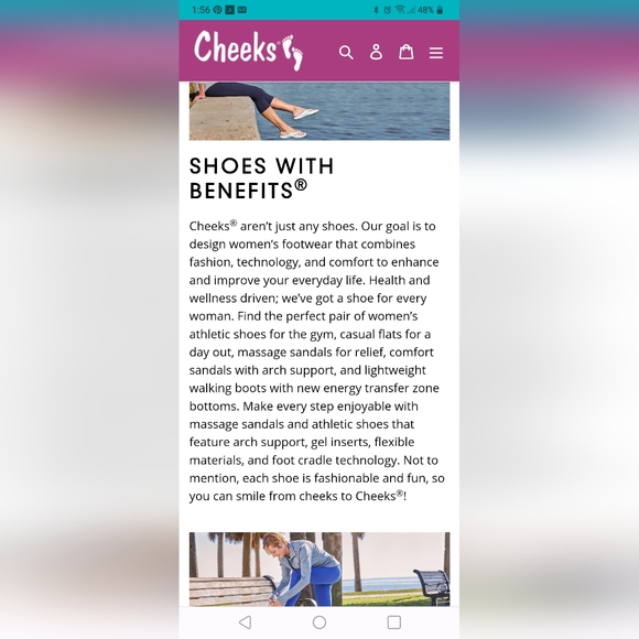 Cheeks fit body by Tony Little size 6 w - Picture 4 of 5